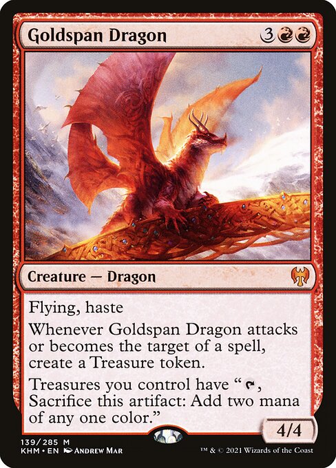 Khm 139 goldspan dragon