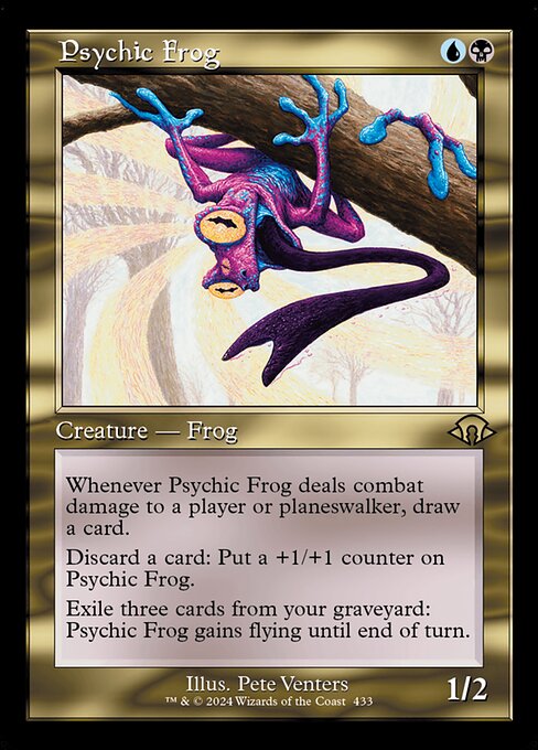 Mh3 433 psychic frog